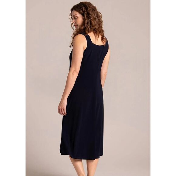Sympli Square Neck Fit & Flare Dress - Size 10 - NWT - Picture 6 of 6